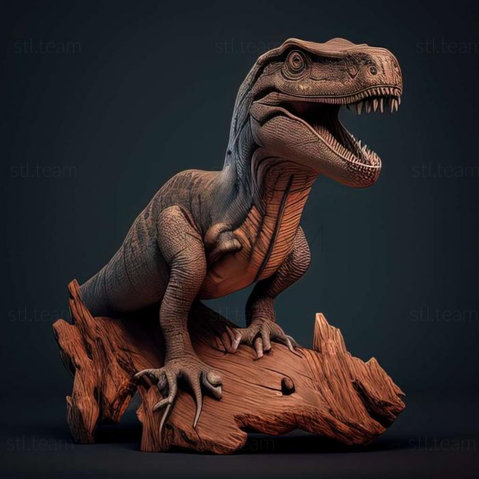 3D model Tarbosaurus (STL)